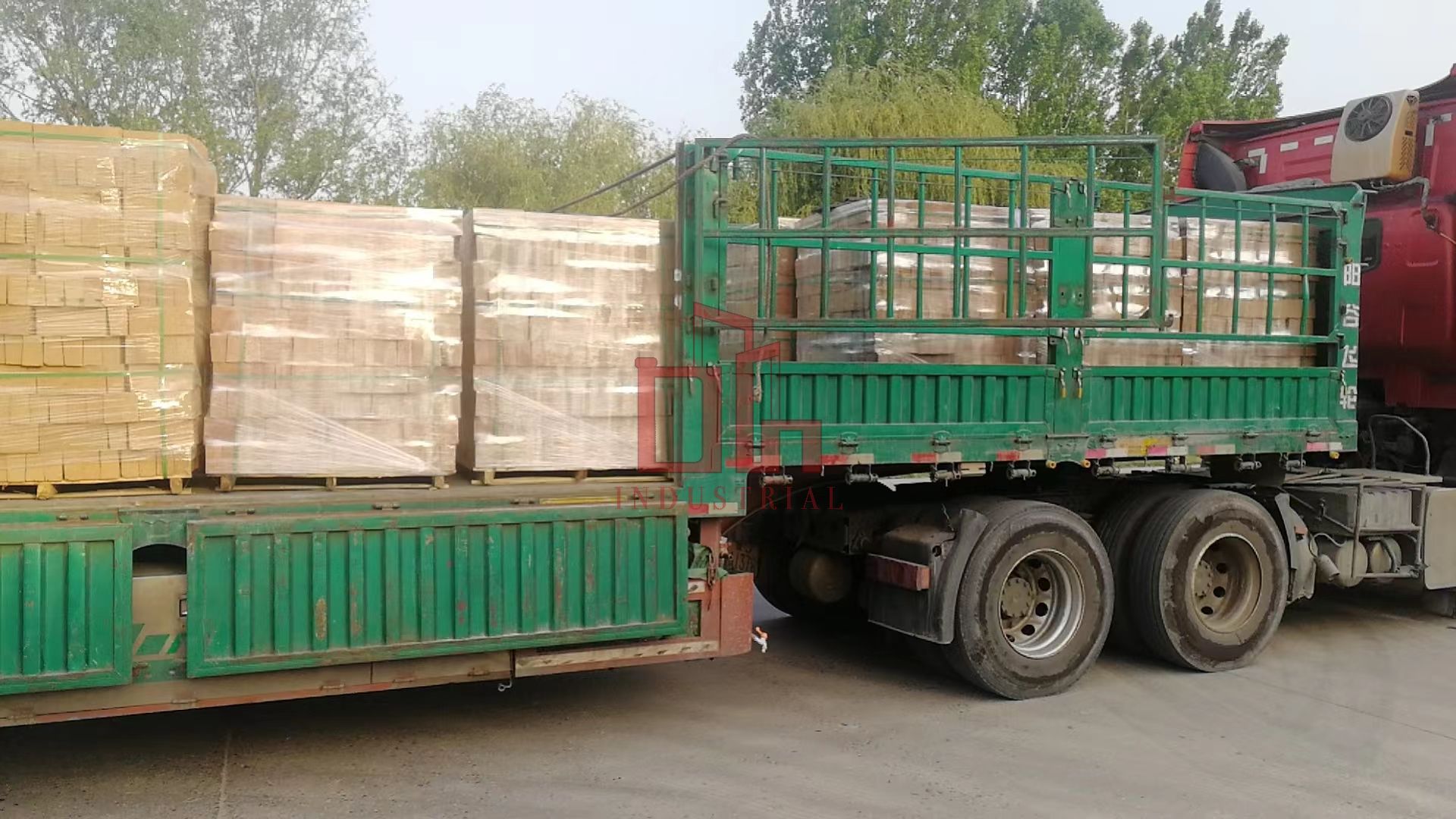 Exported refractory bricks to Vietnam, totaling 125 tons of refractory bricks